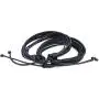 Adjustable Leather Bracelet Black Leather Wristband cuff genuine men and women Adjustable Leather Bracelet Black Leather Wristband cuff genuine men and women
