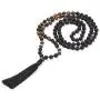 GVUSMIL 108 Mala Beads Necklace Natural Healing Energy Gemstone Charm Jewelry for Buddhist Prayer Rosary Meditation Hand Knitted Beaded Tassel Necklace GVUSMIL 108 Mala Beads Necklace Natural Healing Energy Gemstone Charm Jewelry for Buddhist Prayer Rosary Meditation Hand Knitted Beaded Tassel Necklace