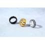 MPRAINBOW Punk Bike Hip Hop Ring for Men Boy Bicycle Chain Spinner Ring Stainless Steel Ring Birthday Gift
