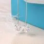Cat Eye Jewels S925 Sterling Silver Swarovski Elements Crystal Dangle Stud Earrings for Women Girls Cat Eye Jewels S925 Sterling Silver Swarovski Elements Crystal Dangle Stud Earrings for Women Girls