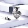 JZCOLOR Memorial Urn Pendant Necklace for Ashes - 925 Sterling Silver Heart Cremation Necklace Ash Keepsakes Jewelry Gift for Loss of Loved One JZCOLOR Memorial Urn Pendant Necklace for Ashes - 925 Sterling Silver Heart Cremation Necklace Ash Keepsakes Jewelry Gift for Loss of Loved One