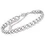 Ross-Simons Italian Sterling Silver 6.3mm Curb-Link Bracelet With Magnetic Clasp Ross-Simons Italian Sterling Silver 6.3mm Curb-Link Bracelet With Magnetic Clasp