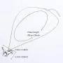 Silver Horse Gifts for Girl Teen Kids Necklace Stainless Steel Necklace Horse Jewelry for Women Gift 18''+2''