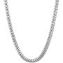 Savlano 925 Sterling Silver 4mm Solid Italian Round Diamond Cut Flexible Snake Chain Necklace With Gift Box For Men & Women - Made in Italy