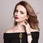 Hicarer 3 Pieces Leopard Jewelry Set Leopard Leather Bracelet Dangle Earring Necklace for Women Hicarer 3 Pieces Leopard Jewelry Set Leopard Leather Bracelet Dangle Earring Necklace for Women