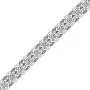La4ve Diamonds 1.00 Carat Real Diamond Circle Link Tennis Bracelet (J, I3) Rhodium Plated Over Sterling Silver Illusion Set Miracle Plate Wedding Fashion Jewelry (White, Yellow, Rose Gold Tone)