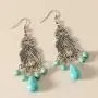 Sinkcangwu Fashion Hollow Drop Dangle Earrings Bohemian National Style Eardrop with Bronze Waterdrop Leaf Feather Shaped Vintage Jewelry for Women Girls Gifts Sinkcangwu Fashion Hollow Drop Dangle Earrings Bohemian National Style Eardrop with Bronze Waterdrop Leaf Feather Shaped Vintage Jewelry for Women Girls Gifts