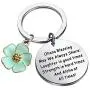 FUSTMW Ohana Keychain Blessing Gifts Hibiscus Charm Keychain Hawaiian Ohana Jewelry Gift for Family FUSTMW Ohana Keychain Blessing Gifts Hibiscus Charm Keychain Hawaiian Ohana Jewelry Gift for Family