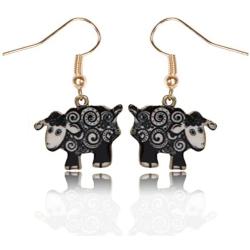 CutieJewelry Sheep Lamb Animal Cute Dangle Jewelry Charm Earrings For Women Teens Girls Ladies