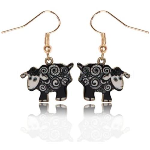 CutieJewelry Sheep Lamb Animal Cute Dangle Jewelry Charm Earrings For Women Teens Girls Ladies
