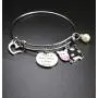 TongXin Funny Cow Jewelry for Women Just a Girls Who Loves Cow Bracelet Cow Themed Farm Gifts Cow Lover Gifts for Girls