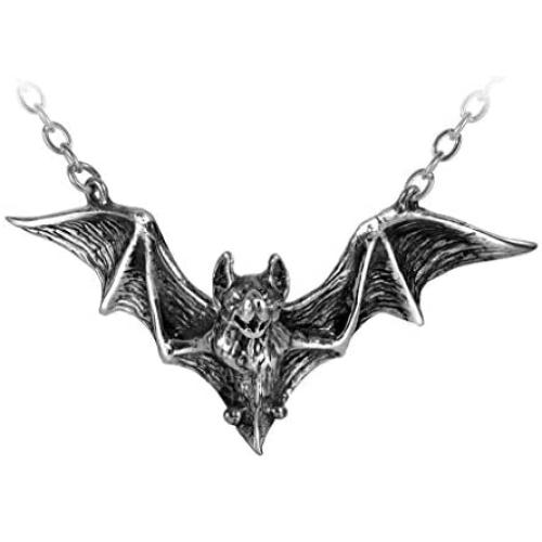 Alchemy Gothic Om Strygia Vampire Bat of Balkan Necklace [Jewelry] Alchemy.