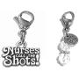 Clip On Charm, Build Your Own Bracelet, Bag, Purse, Handbag, Message, Inspirational, Keychain, Zipper Pull, Jewelry