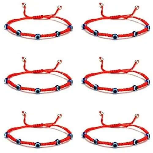5-6 Pcs Evil Eye String Kabbalah Bracelets Hamsa Hand Hand-Woven Adjustable Red Rope Cord Thread Braided Bracelet Fatima Hand Ancient Friendship Charm Anklet for Protection and Luck Women Girl Jewelry 5-6 Pcs Evil Eye String Kabbalah Bracelets Hamsa Hand Hand-Woven Adjustable Red Rope Cord Thread Braided Bracelet Fatima Hand Ancient Friendship Charm Anklet for Protection and Luck Women Girl Jewelry