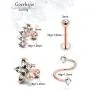 Goerhsjie 16G Ear Cartilage Earrings Hoop Helix Piercing Jewelry Tragus Earrings Cartilage Stud for Men Women Cubic Zirconia Inlaid 6 Pairs Goerhsjie 16G Ear Cartilage Earrings Hoop Helix Piercing Jewelry Tragus Earrings Cartilage Stud for Men Women Cubic Zirconia Inlaid 6 Pairs
