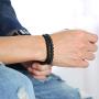 VNOX Mens Personalized Inspirational Mantra Braided Wrap Leather Rope Bracelet Cuff Bangle Encouragement Motivational Gift for Men Boys