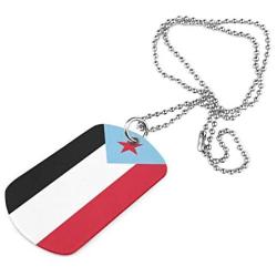 Jewelry South Yemen Flag Pendant Military Brand Necklace For Men Women