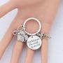 BAUNA Doctor Appreciation Gift Doctor Keychain with Caduceus Charm She Believed She Could So She Did Medical Doctor Jewelry