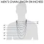 Pori Jewelers Genuine Platinum 950 Solid Diamond Cut Cuban/Curb Chain Necklace -1.0mm Thick Pori Jewelers Genuine Platinum 950 Solid Diamond Cut Cuban/Curb Chain Necklace -1.0mm Thick