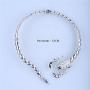 MIUNIKO Women Fashion Retro Diamond Studded Collars Short Scorpion Necklace Jewelry Accessories MIUNIKO Women Fashion Retro Diamond Studded Collars Short Scorpion Necklace Jewelry Accessories