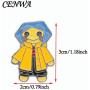 CENWA Coraline Inspired Enamel Pin Badge Horror Movie Jewelry Book Lover Nerd Gift