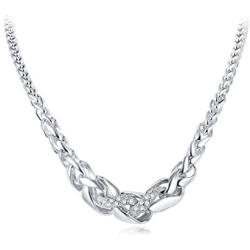 UNY Designer Inspired Short Necklace 48cm + 4cm Lobster Claps Vintage Antique Elegant Jewelry