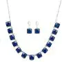 Colife fashion Crystal Necklace and Dangle Earrings Jewelry Sets for Women with Red Green Purple Blue and Multicolor to Choose Colife fashion Crystal Necklace and Dangle Earrings Jewelry Sets for Women with Red Green Purple Blue and Multicolor to Choose