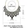 LOYALLOOK Fashion Bib Chunky Necklace Floating Bubble Collar Necklaces Teardrop Earring Necklace Vintage Statement Jewelry Set,4 Set LOYALLOOK Fashion Bib Chunky Necklace Floating Bubble Collar Necklaces Teardrop Earring Necklace Vintage Statement Jewelry Set,4 Set