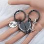 SEIRAA Swolemates Keychain Workout Jewelry Fitness Gift Weightlifting Keychain Fitness Couples Gift Friendship Keychain