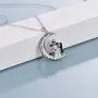 Nightmare Necklaces Before Christmas 925 Sterling Silver Sally and Jack I Love You to The Moon and Back Jewelry for Women Wife Girlfriend Couple Nightmare Necklaces Before Christmas 925 Sterling Silver Sally and Jack I Love You to The Moon and Back Jewelry for Women Wife Girlfriend Couple