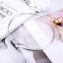 Choker Necklace for Women Silver Stainless Steel Simple Collar Choker