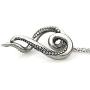 Controse Womens Silver-Toned Heart Shaped Stainless Steel Sea Lover Octopus Necklace 31''