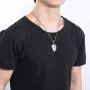 FaithHeart Shield of Faith Ephesians 6:16-17/Ephesians 6:10 Pendant Necklace Stainless Steel Joshua 1:9 Cross Amulet Necklace, Customize Available (Send Brand Box)