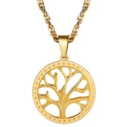 PROSTEEL Tree of Life Necklace,Nature Spiritual Necklace,Family Tree Necklace,Mens Womens Jewelry, Come Gift Box