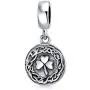 Round Disc Good Luck Celtic Knot Lucky Leaf Shamrock Irish Clover Dangle Bead Charm For Women Teen Oxidized .925 Sterling Silver Fits European Bracelet Round Disc Good Luck Celtic Knot Lucky Leaf Shamrock Irish Clover Dangle Bead Charm For Women Teen Oxidized .925 Sterling Silver Fits European Bracelet