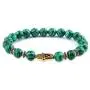 N-A Men Bracelets Natural Polished 8 mm Stone Beads Bracelet Hamsa Fatima Hand Evil Eye Amulet Bangle Women Lucky Jewelry
