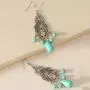 Sinkcangwu Fashion Hollow Drop Dangle Earrings Bohemian National Style Eardrop with Bronze Waterdrop Leaf Feather Shaped Vintage Jewelry for Women Girls Gifts Sinkcangwu Fashion Hollow Drop Dangle Earrings Bohemian National Style Eardrop with Bronze Waterdrop Leaf Feather Shaped Vintage Jewelry for Women Girls Gifts