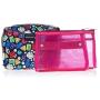 Stella & Max Travel Jewelry & Cosmetic Makeup Case Pouch Toiletry Wash Organizer Bag Women Bag