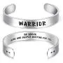 LParkin Inspirational Message Warrior Bracelet Jewelry Be Brave There are People Rotting for You Inspiration Sympathy Gift Message Bracelet LParkin Inspirational Message Warrior Bracelet Jewelry Be Brave There are People Rotting for You Inspiration Sympathy Gift Message Bracelet