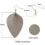 Genuine Leather Earrings Lightweight Teardrop Earrings - Handmade Leaf Dangle Antique Looking Petal Summer Earrings Set for Women Girls, 9 Pairs Random Color Genuine Leather Earrings Lightweight Teardrop Earrings - Handmade Leaf Dangle Antique Looking Petal Summer Earrings Set for Women Girls, 9 Pairs Random Color