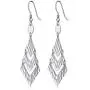 5 Styles Sterling Silver Dangle Earrings for Women Girls Fancy Cut Hook Earrings 5 Styles Sterling Silver Dangle Earrings for Women Girls Fancy Cut Hook Earrings