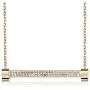Frwiskp Pendant Necklace - 18K Rose Gold Plated Necklace with Shiny Cubic Zirconia 16'' Danity Jewelry Gift for Women Girls Frwiskp Pendant Necklace - 18K Rose Gold Plated Necklace with Shiny Cubic Zirconia 16'' Danity Jewelry Gift for Women Girls