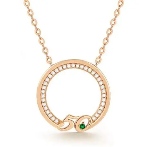 CDE 925 Sterling Silver 20th 25th 30th 35th 45th 50th 55th 60th Birthday Gift Necklace Mothers Day Jewelry Gifts for Women Wife Mom Girlfriend Wedding Anniversary CDE 925 Sterling Silver 20th 25th 30th 35th 45th 50th 55th 60th Birthday Gift Necklace Mothers Day Jewelry Gifts for Women Wife Mom Girlfriend Wedding Anniversary