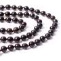 PNEIME Sandalwood Mala Beads 108 Necklace, Wood Mala Necklace, Hand Knotted Tibetan Wooden Prayer beads, Japa Mala Meditation Beads Yoga Necklace