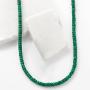 Ross-Simons 70.00 ct. t.w. Emerald Bead Necklace in 14kt Yellow Gold With Magnetic Clasp