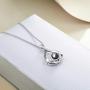 YFN 925 Sterling Silver I Love You Necklace 100 Languages Love Necklaces Jewelry