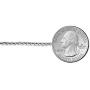 Savlano 925 Sterling Silver 3mm Solid Italian Rope Diamond Cut Twist Link Chain Necklace with Gift Box for Men & Women - Made in Italy