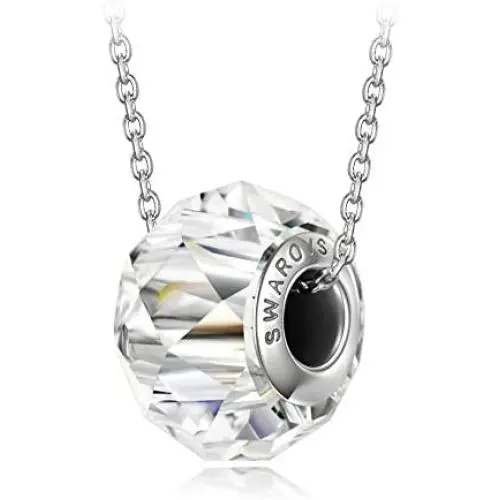 Alex Perry Christmas Jewelry Gifts Necklace for Women, ✦Love Bead✦ Sparkling Ball Pendant Chain Necklace, with Crystal from Austria Best Birthday Gifts Choice for Women Jewelry Gifts Alex Perry Christmas Jewelry Gifts Necklace for Women, ✦Love Bead✦ Sparkling Ball Pendant Chain Necklace, with Crystal from Austria Best Birthday Gifts Choice for Women Jewelry Gifts