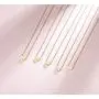 Carleen Solid 14K Real Gold Tiny Love Heart Monogram Initial Letter Dainty Pendant Necklace Delicate Minimalist Jewelry for Women Girls, 16+2 INCHES