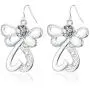 2020 Fashion Silver Angel Wing Earrings for Women Girls, Angel Earrings Inlaid Cubic Zirconia Rhinestone, Christmas Dangle-earrings, Celebration Decoration Earrings, Gift for Christmas, Christmas Eve 2020 Fashion Silver Angel Wing Earrings for Women Girls, Angel Earrings Inlaid Cubic Zirconia Rhinestone, Christmas Dangle-earrings, Celebration Decoration Earrings, Gift for Christmas, Christmas Eve